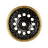 Proline 1/24 Rock Shooter Brass F/R 1.0" 7mm Crawler Wheels (2) Black   (PRO281200)