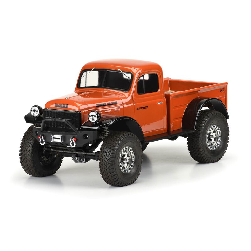 1946 Dodge Power Wagon Clear Body: 12.3 WB Crawler