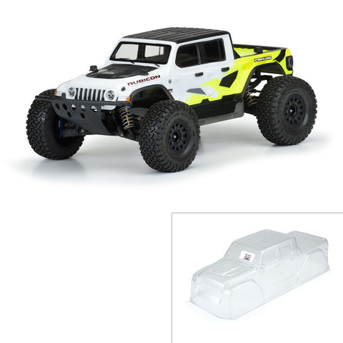 Pro-Line Jeep Gladiator Rubicon Clear Body SC and 1:8 MT (PRO354200)