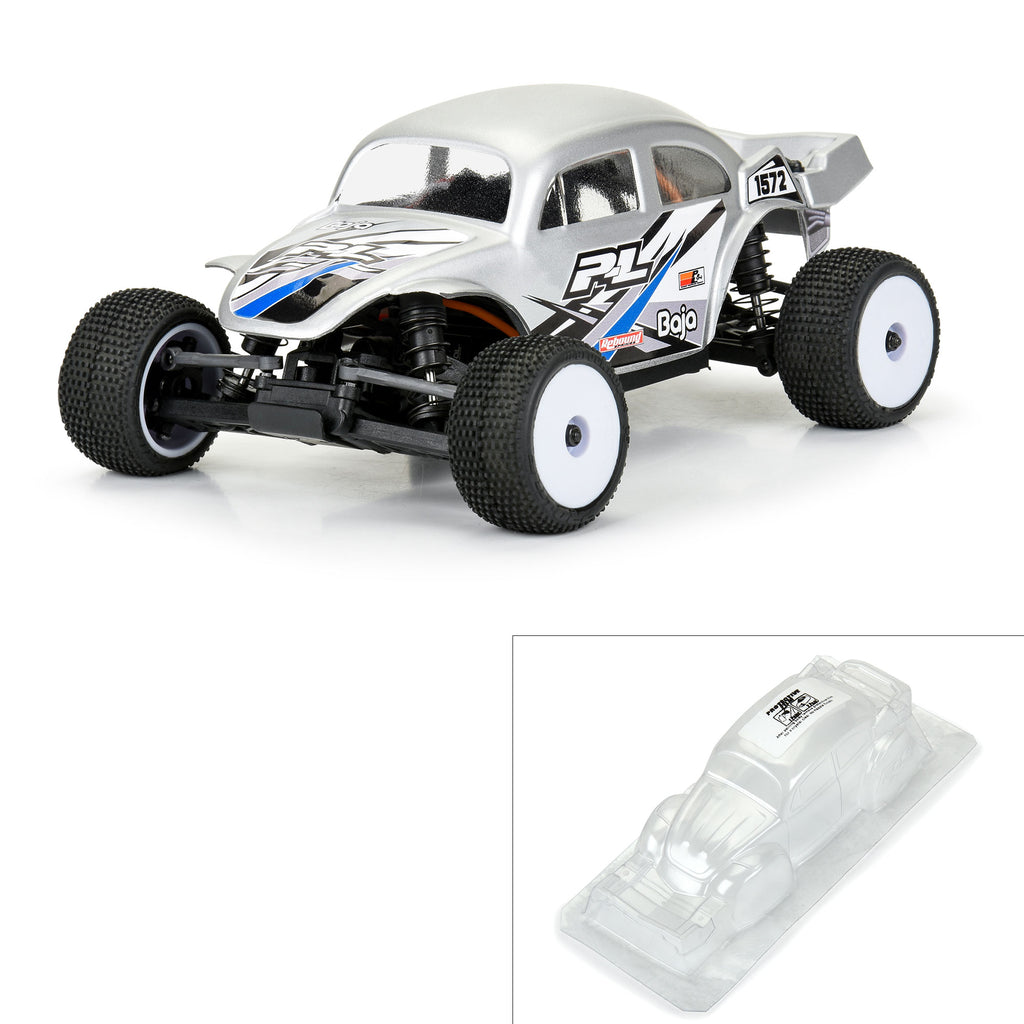 Losi 1/28 VW Baja Bug Clear Body: Micro-T   (PRO370300)