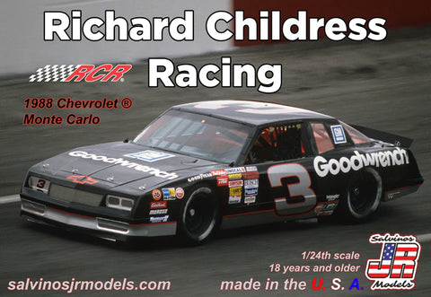 Richard Childress #3 GM Goodwrench 1988 Chevrolet Monte Carlo