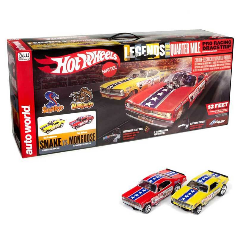 Auto World 13' Snake vs Mongoose Drag Set    (RDZSRS330)