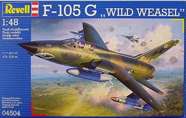 Revell F-105 G THUNDERCHIEF WILD WEASEL (RMX04504)