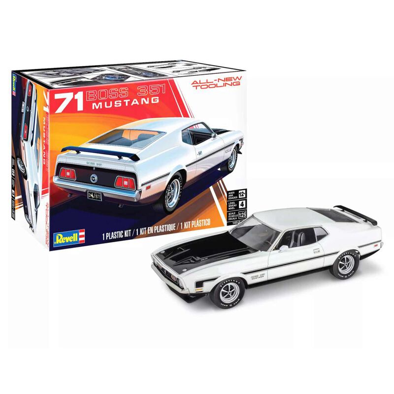 Revell 1/25 1971 Mustang Boss 351 (RMX14512)