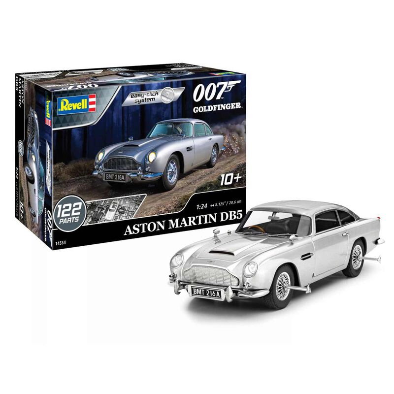 Revell 1/24 James Bond 1963 Aston Martin DB5 Plastic Model Kit  (RMX145549090)