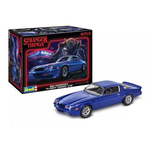 Revell 1/24 Stranger Things™ Billy Hargrove's '79 Chevy® Camaro™ Z/28® Plastic Model Kit   (RMX145609090)