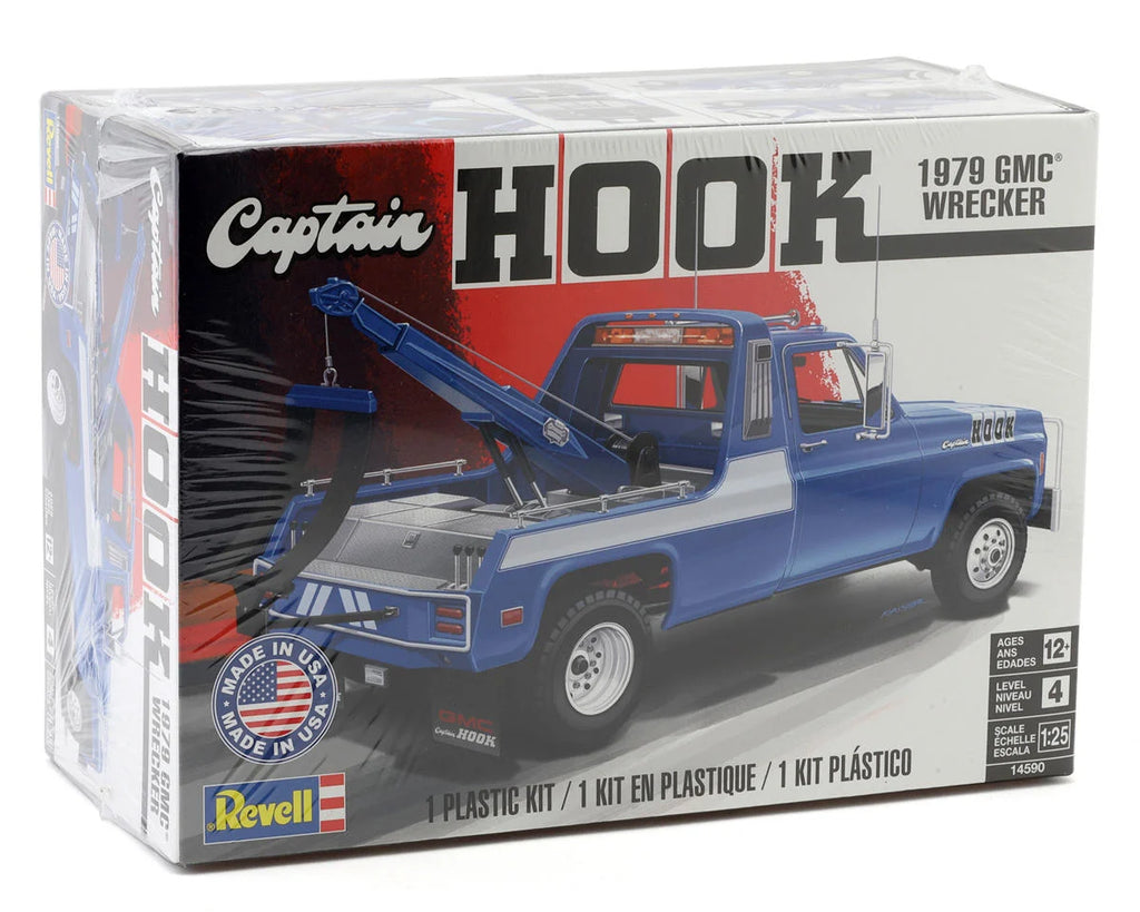 1/25 Captain Hook 1979 GMC Wrecker Plastic Model Kit