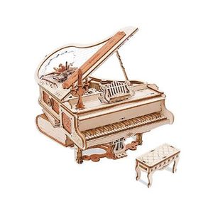 ROKR Magic Piano Mechanical Music Box 3D Wooden Puzzle   (ROEAMK81)