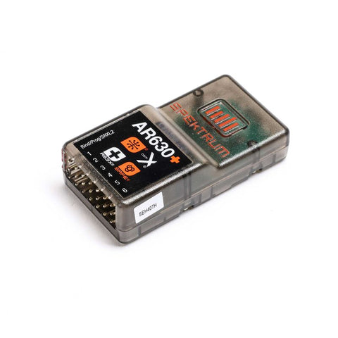 Spektrum AR630+ DSMX 6-Channel AS3X+ & SAFE Receiver    (SPM-1030)