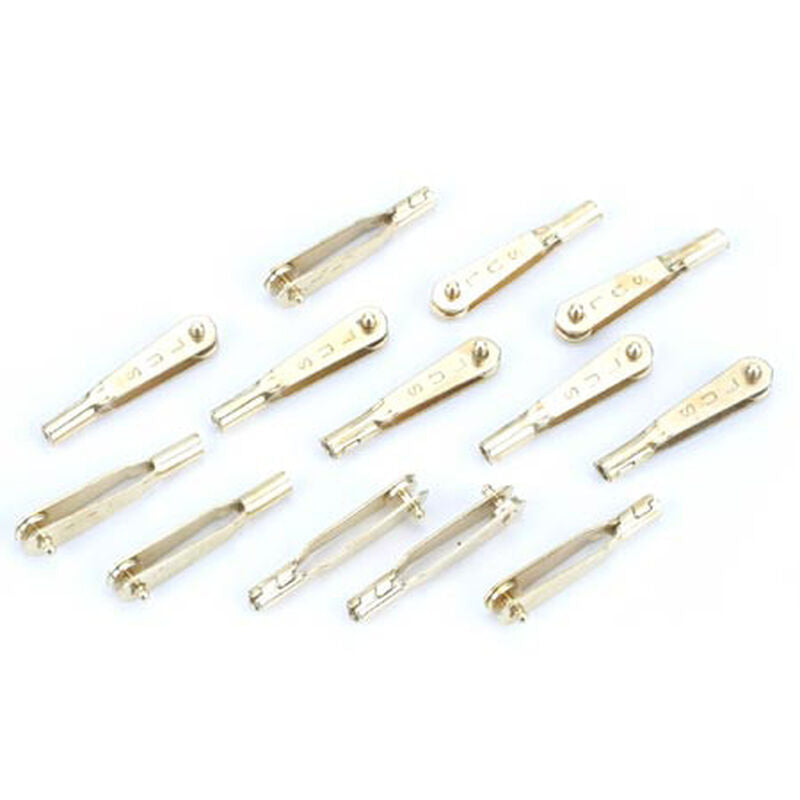 Sullivan 2-56 Gold-N-Clevises (12)   (SUL527)