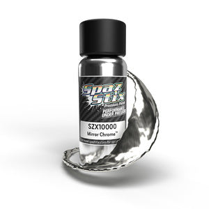 Spax Stix Ultimate Mirror Chrome Airbrush Ready Paint, 2oz Bottle (SZX10000)