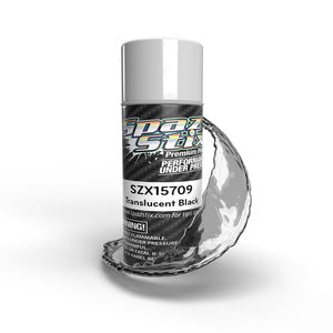 Spaz Stix Translucent Black Aerosol Paint, for Window Tint/Drop Shadows, 3.5oz Can (SZX15709)