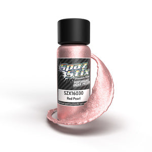 Spaz Stix Red Pearl Airbrush Ready Paint, 2oz Bottle (SZX16030)