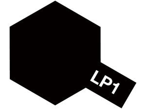 Tamiya Lacquer Paint LP-1 Black 10ml Bottle   (TAM82101)