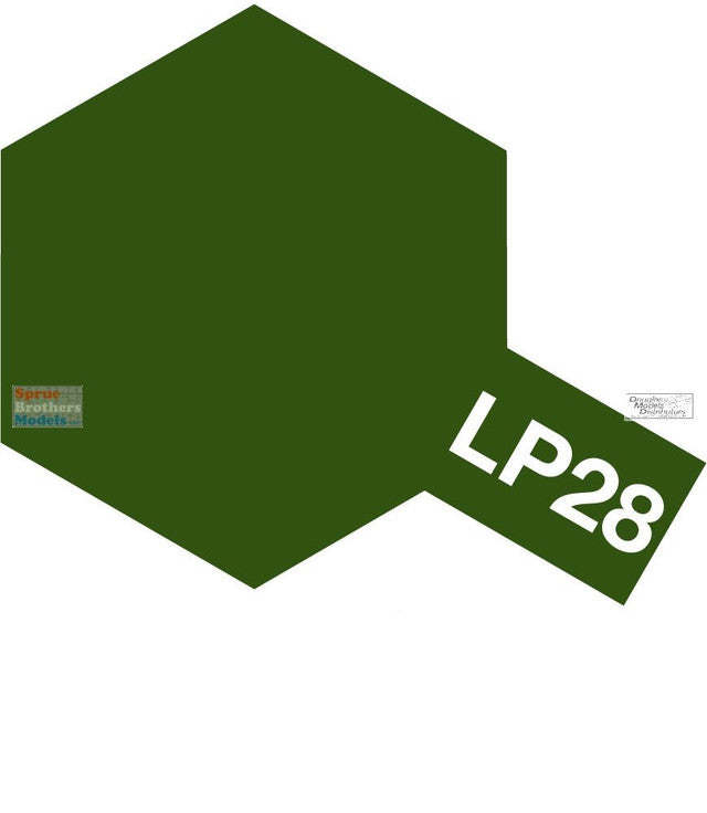 Tamiya Lacquer Paint  LP-28 Olive Drab (10ml)   (TAM82128)