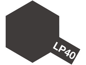 Tamiya - Lacquer Paint LP-40 Metallic Black 10ml Bottle   (TAM82140)
