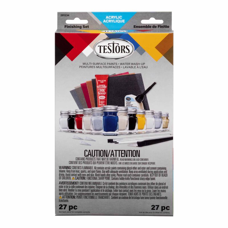Testors Acrylic Finishing Kit   (TES281234)