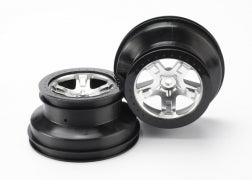 Traxxas Wheels Sct Stn Chrm Bdlk 2.2R    (TRA5872)