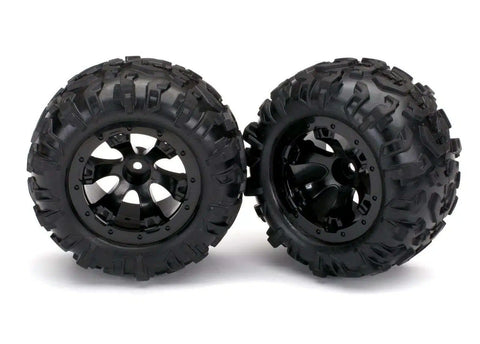 Traxxas T&W GEODE BLK BDLK/CANYON TIRE   (TRA7277)