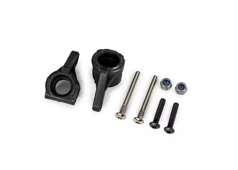 Traxxas Steering blocks Black L&R    (TRA9137)