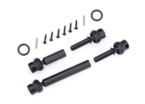 Traxxas Front and Rear Assembled Center Driveshafts   (TRA9855)