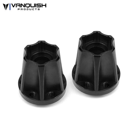 Vanquish SLW Wheel Hubs - Black Anodized   (VPS0711_)