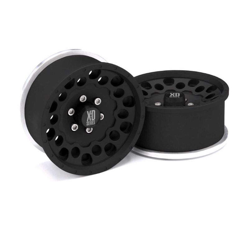 Vanquish Incision KMC 1.9 XD129 Holeshot Black Anodized   (VPSIRC00330)