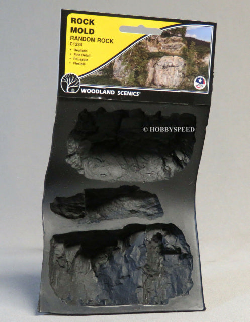 Woodland Scenics Random Rock rock mold 5×7   (WDS1234)