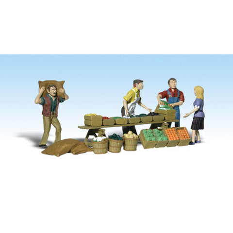 Woodland Scenics Farmers Market - O Scale   (WOOA2750)