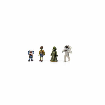 Woodland Scenics HO Sci-Fi Figures – 4 PK   (WOOA2865)