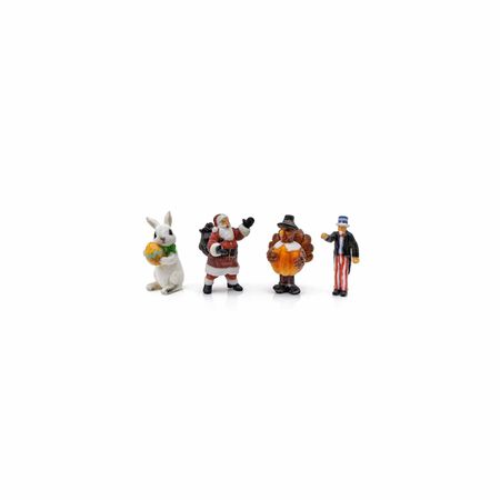Woodland Scenics N Holiday Figures – 4 PK   (WOOA2873)