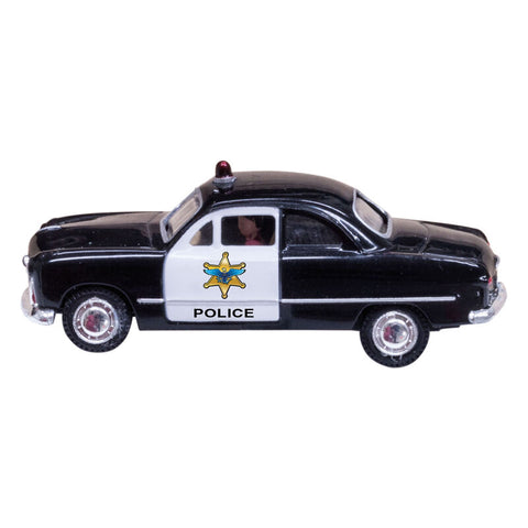Woodland Scenics N Just Plug Police Car   (WOOJP5613)