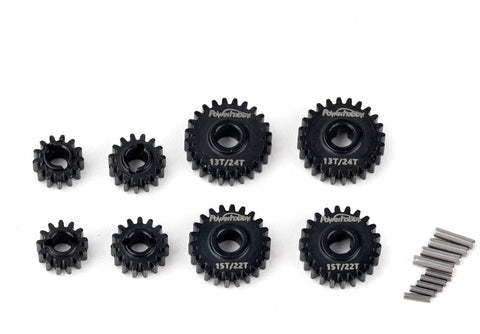 Hamilton Hobbies Redcat Ascent 18 Steel Portal Gear Set-Overdrive & Underdrive   (HAMXJL04)