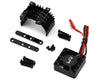 Yeah Racing 540/550 Motor Aluminum Heat Sink w/30mm High Speed Tornado Fan (Black)   (YEA-YA-0653BK)