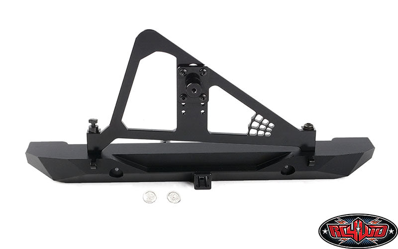 RC4WD Poison Spyder RockBrawler II Rear Bumper W/ Tire Carrier for TRX-4 and RC4WD Blazer and K10    (RC4ZS2091)