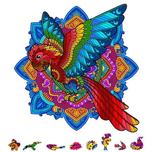 ZenChalet Parrot Wooden Puzzle, 200 Pcs   (ZCPP200)