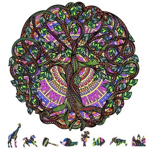 ZenChalet Tree of Life Wooden Puzzle, 200 Pcs   (ZCPTLl200)