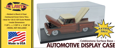 Atlantis Models  Automotive Display Case Cobblestone Base 1/24-1/25 (AAN1014)