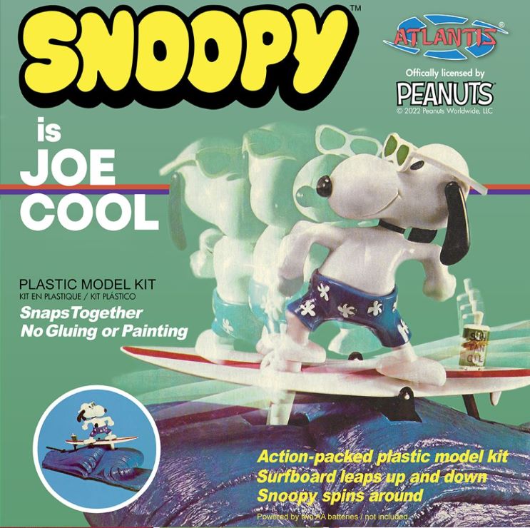 Snoopy Joe Cool Surfing 6" Tall, 10.5" Long (formerly Monogram) (D)   (AAN7502)