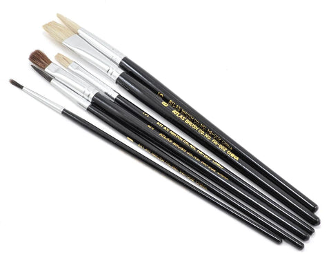 Atlas Brush Economy Paint Brush Set (6)  (ABSFA-002)