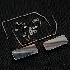 Hamilton Hobbies 1/14 tamiya front tire mirror set  (HAMVGLFTY014004)