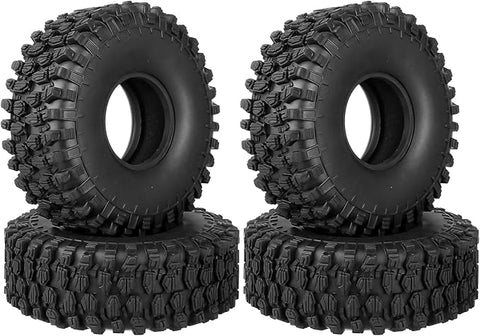 Hamilton Hobbies 4PCS 108mm 1.9 Inch Rubber Rocks Wheel Tires     (HAMXL002)