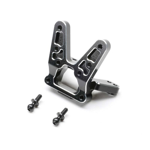 Team Losi Racing Rear Bulkhead, Aluminum, Black: 22S Sprint   (TLR-1072)
