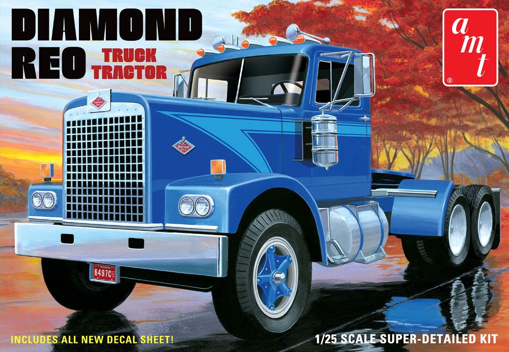 AMT 1/25 Diamond Reo Truck Tractor Cab   (AMT1500)