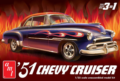 AMT 1/25 1951 Chevy Cruiser (3 in 1)   (AMT1556)
