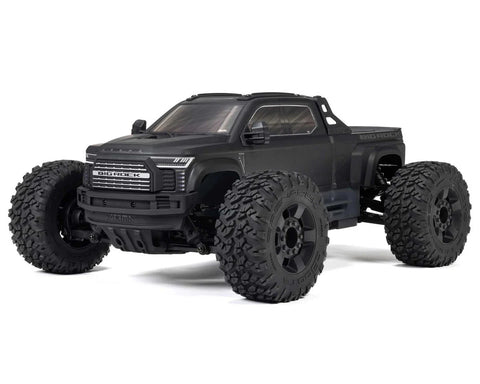 Arrma Big Rock 4X4 V4 223S DSC 1/10 RTR Brushless 4WD Monster Truck (Black) w/Spektrum SLT3 2.4GHz Radio    (ARA4312V4T1)