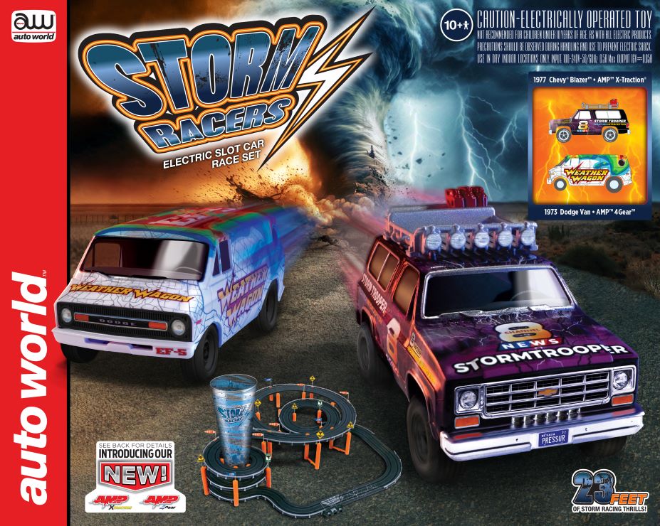 AWD HO Storm Racers 23' Slot Car Racing Set   (AWD36203)