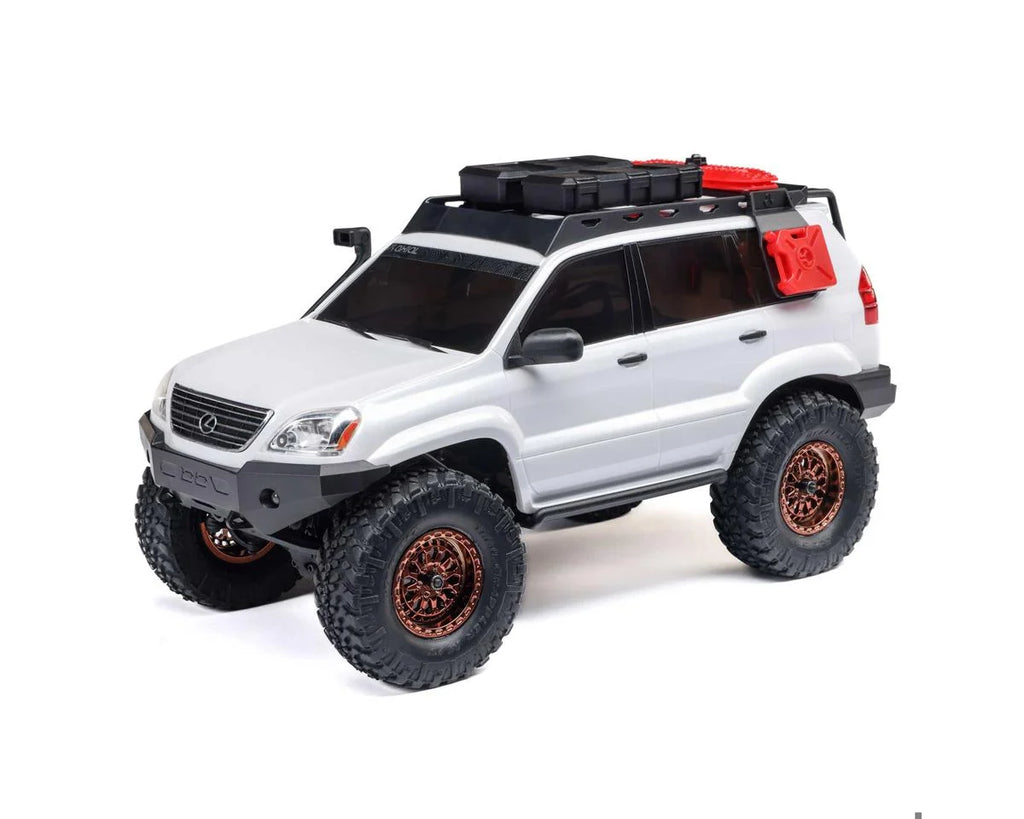 Axial SCX24 Lexus GX 470 1/24 4WD RTR Scale Mini Crawler (White)  (AXI1532T1)