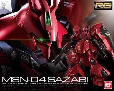 Bandai 1/144 Gundam Real Grade Series: #029 MSN04 Sazabi Char's Counterattack  (BAN5061605)