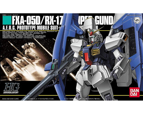 Bandai 1/144 HGUC #35 Super Gundam "Mobile Suit Zeta Gundam" Plastic Model Kit   (BAS1114207)